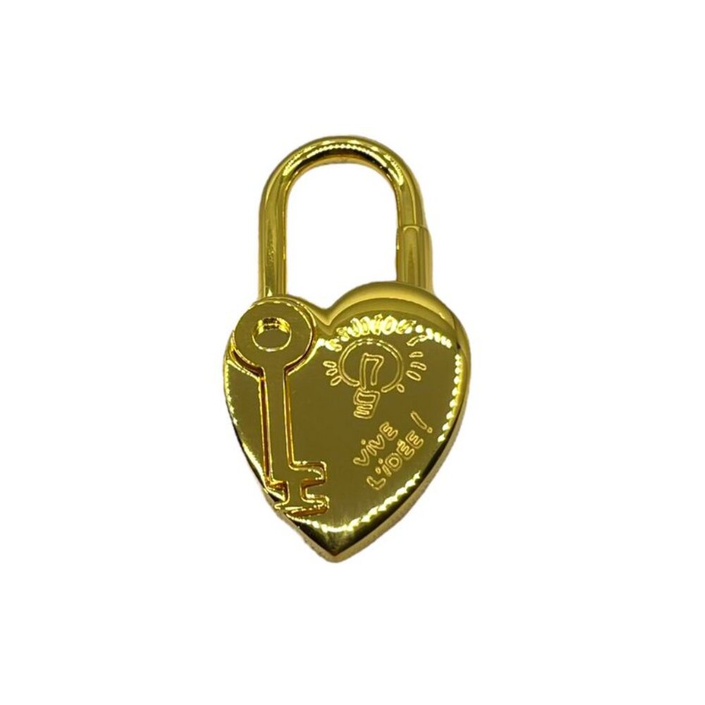 Hermes 2004 Limited Edition Heart Cadena Charm Heart Key Cadena Charm Annual - Picture 2 of 10
